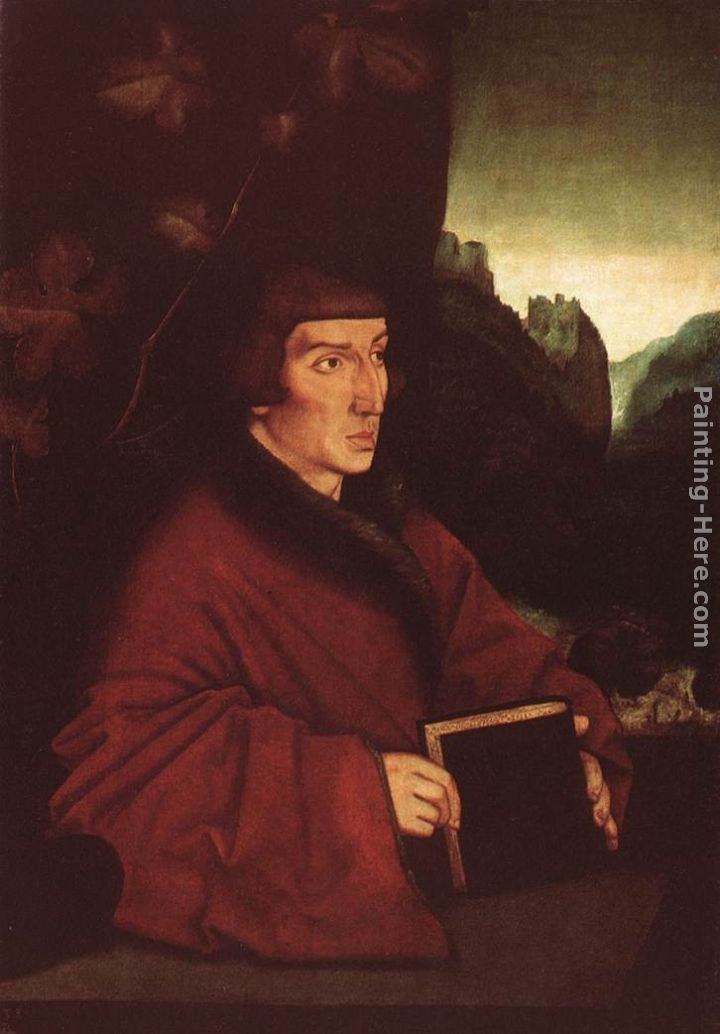 Hans Baldung Portrait of Ambroise Volmar Keller